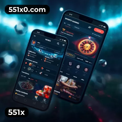 551x licenciado com transparência e jogo responsável